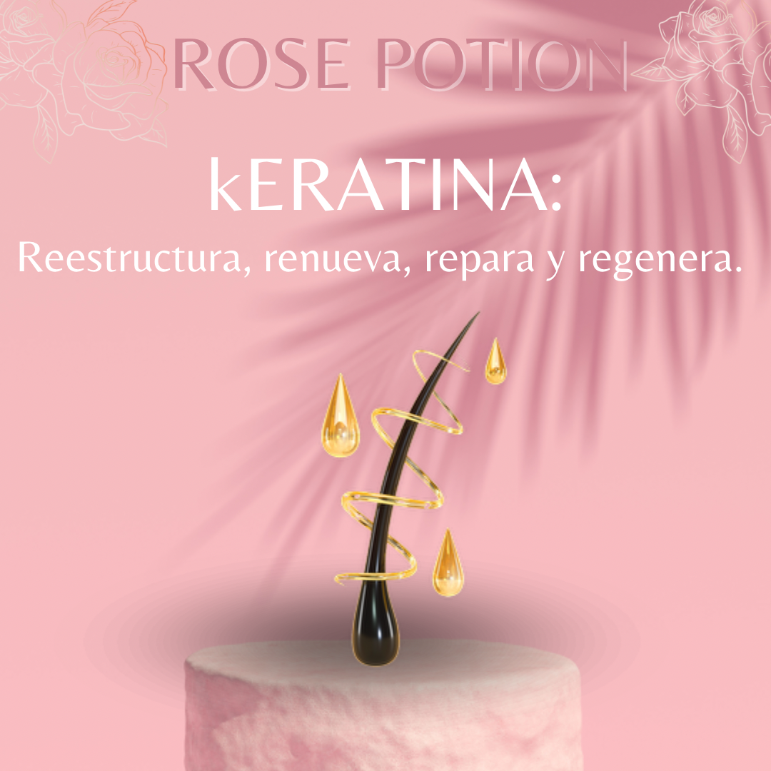 3 Ampolletas Rose Potion