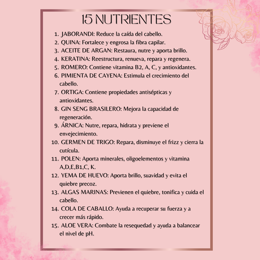 3 Ampolletas Rose Potion