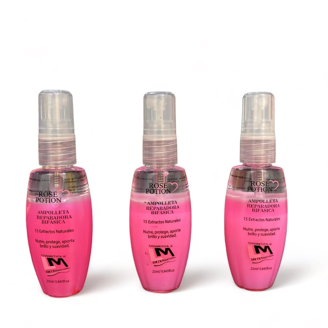 3 Ampolletas Rose Potion