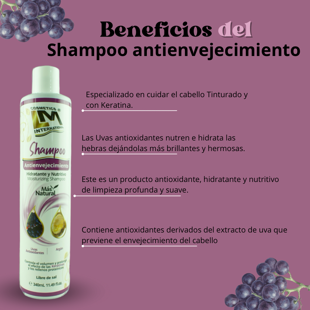 Shampoo Antienvejecimiento 1L