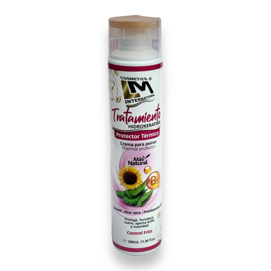 Hidrokeratina-Protector termico-Crema para peinar.
