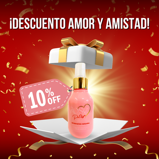 ROSE POTION - Perfume Capilar con feromonas